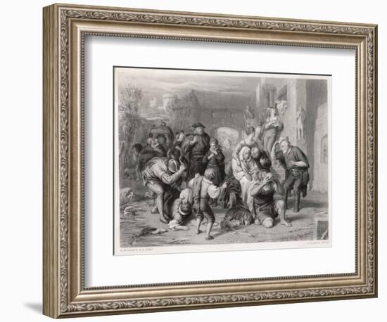 The Seven Stages of Man as Described by Shakespeare in as You Like It-Bourne-Framed Art Print