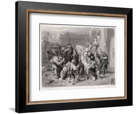 The Seven Stages of Man as Described by Shakespeare in as You Like It-Bourne-Framed Art Print