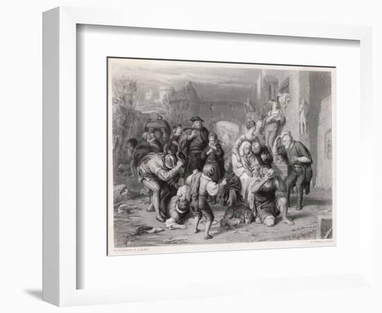 The Seven Stages of Man as Described by Shakespeare in as You Like It-Bourne-Framed Art Print