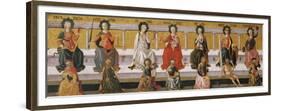 The Seven Virtues, C. 1450-Francesco Di Stefano Pesellino-Framed Premium Giclee Print