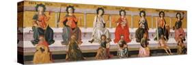 The Seven Virtues-Francesco Di Stefano Pesellino-Stretched Canvas