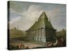 The Seven Wonders of the World: the Mausoleum at Halicarnassus-Wilhelm van Ehrenberg-Stretched Canvas