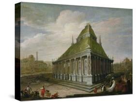 The Seven Wonders of the World: the Mausoleum at Halicarnassus-Wilhelm van Ehrenberg-Stretched Canvas