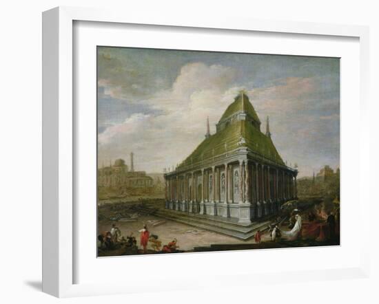 The Seven Wonders of the World: the Mausoleum at Halicarnassus-Wilhelm van Ehrenberg-Framed Giclee Print