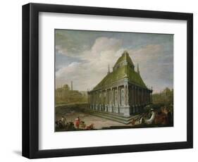 The Seven Wonders of the World: the Mausoleum at Halicarnassus-Wilhelm van Ehrenberg-Framed Giclee Print