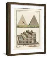 The Seven Wonders of the World-null-Framed Giclee Print