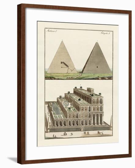 The Seven Wonders of the World-null-Framed Giclee Print