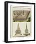 The Seven Wonders of the World-null-Framed Giclee Print