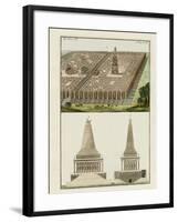 The Seven Wonders of the World-null-Framed Giclee Print