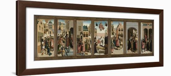 The Seven Works of Mercy, 1504-null-Framed Giclee Print