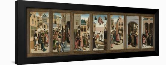 The Seven Works of Mercy, 1504-null-Framed Giclee Print