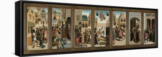 The Seven Works of Mercy, 1504-null-Framed Stretched Canvas