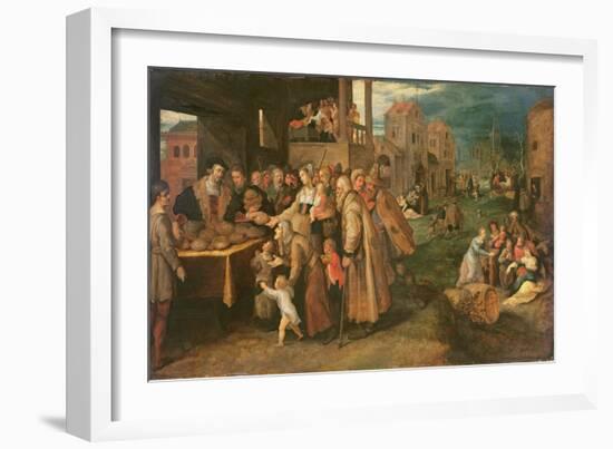 The Seven Works of Mercy, C.1606-16-Frans II Francken the Younger-Framed Giclee Print