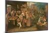 The Seven Works of Mercy, C.1606-16-Frans II Francken the Younger-Mounted Giclee Print