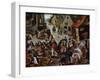 The Seven Works of Mercy-Pieter Brueghel the Younger-Framed Giclee Print