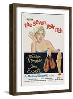 The Seven Year Itch, 1955, Directed by Billy Wilder-null-Framed Giclee Print