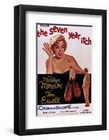 The Seven Year Itch, 1955-null-Framed Premium Giclee Print