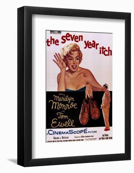 The Seven Year Itch, 1955-null-Framed Premium Giclee Print