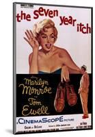 The Seven Year Itch, 1955-null-Mounted Premium Giclee Print
