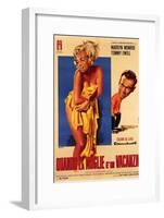 The Seven Year Itch, 1955-null-Framed Art Print