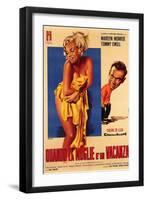 The Seven Year Itch, 1955-null-Framed Art Print