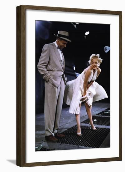 The Seven Year Itch, 1955-null-Framed Art Print