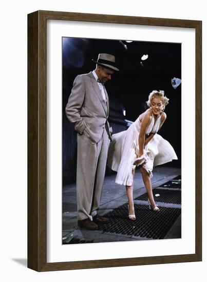 The Seven Year Itch, 1955-null-Framed Art Print