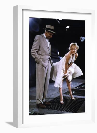 The Seven Year Itch, 1955-null-Framed Art Print