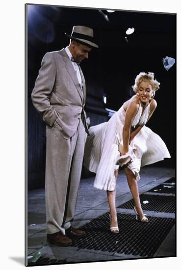 The Seven Year Itch, 1955-null-Mounted Art Print