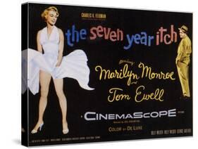 The Seven Year Itch, 1955-null-Stretched Canvas