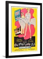 The Seven Year Itch, 1955-null-Framed Giclee Print