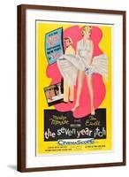 The Seven Year Itch, 1955-null-Framed Giclee Print