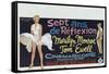 The Seven Year Itch, Belgian Movie Poster, 1955-null-Framed Stretched Canvas