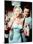 The Seven Year Itch by Billy Wilder with Marilyn Monroe and Tom Ewell, 1955-null-Mounted Photo