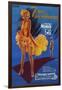 The Seven Year Itch, French Movie Poster, 1955-null-Framed Art Print