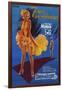 The Seven Year Itch, French Movie Poster, 1955-null-Framed Art Print