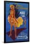 The Seven Year Itch, French Movie Poster, 1955-null-Framed Art Print