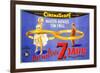 The Seven Year Itch, German Movie Poster, 1955-null-Framed Premium Giclee Print