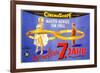 The Seven Year Itch, German Movie Poster, 1955-null-Framed Art Print