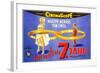 The Seven Year Itch, German Movie Poster, 1955-null-Framed Art Print