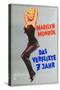 The Seven Year Itch, German Movie Poster, 1955-null-Stretched Canvas