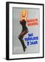 The Seven Year Itch, German Movie Poster, 1955-null-Framed Art Print