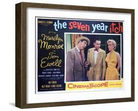 The Seven Year Itch - Lobby Card Reproduction-null-Framed Photo