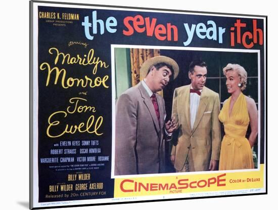 The Seven Year Itch - Lobby Card Reproduction-null-Mounted Photo