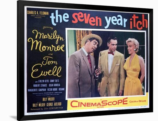 The Seven Year Itch - Lobby Card Reproduction-null-Framed Photo