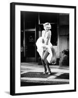 The Seven Year Itch, Marilyn Monroe, 1955-null-Framed Photo