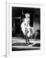 The Seven Year Itch, Marilyn Monroe, 1955-null-Framed Photo