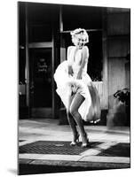 The Seven Year Itch, Marilyn Monroe, 1955-null-Mounted Photo