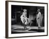 The Seven Year Itch, Marilyn Monroe, Tom Ewell, 1955-null-Framed Premium Photographic Print