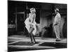 The Seven Year Itch, Marilyn Monroe, Tom Ewell, 1955-null-Mounted Premium Photographic Print